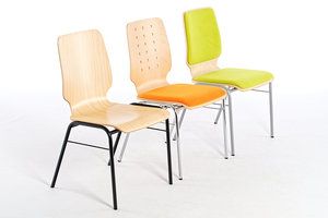 Unsere verschiedenen Atlanta Stühle können innderhalb der Modfellfamilie kombiniert werden